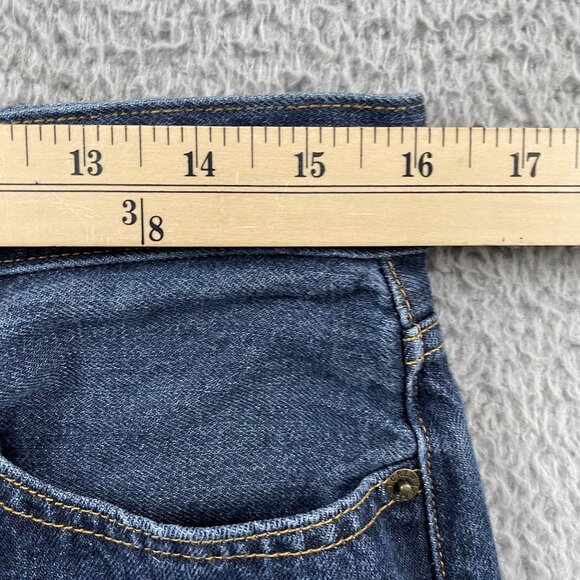 J.Crew Jeans Mens 32x28 the Sutton Dark Wash Straight Leg Denim - Picture 4 of 8